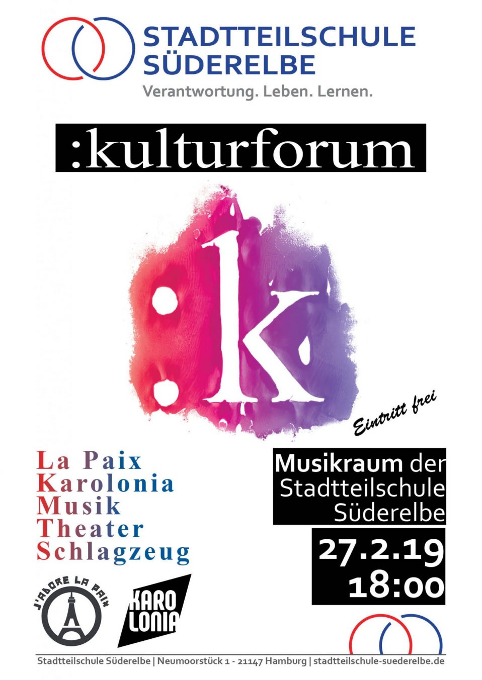 Plakat Kulturforum